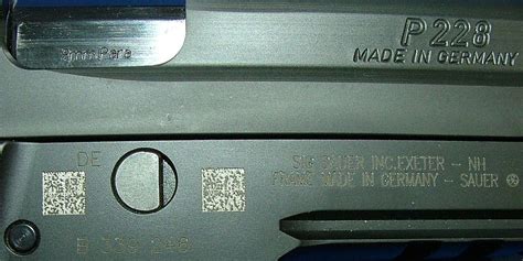 SigTalk is a forum community dedicated to SIG Sauer enthusiasts. Come join the discussion about Sig Sauer pistols and rifles, optics, hunting, ... serial number SA-182XX. It came with one magazine, no box. Manufacture date on the magazine is 10/95; finish wear on the gun and magazine was comparable. ... *P320 Compact * P227 SAS * …